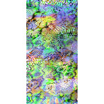 POLYESTER DIGITAL SPANDEX 58-60 #9 KHAKI-GREEN/SILVER