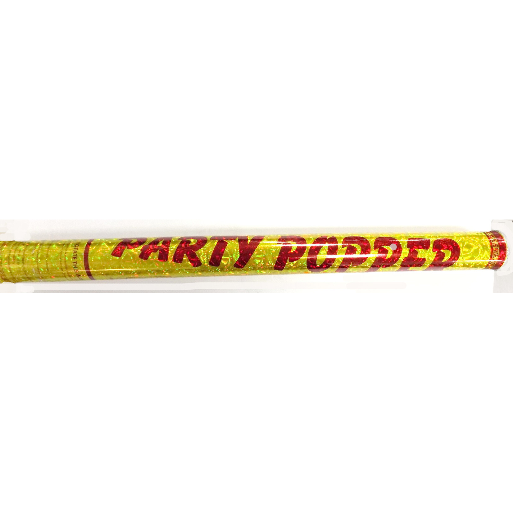 PARTY POPPER 24" RED/GOLD