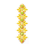 Rhinestone Trimming Design #1 - Yellow AB