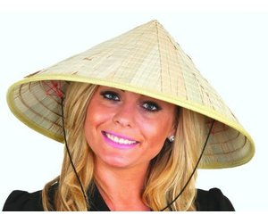 large bamboo hat