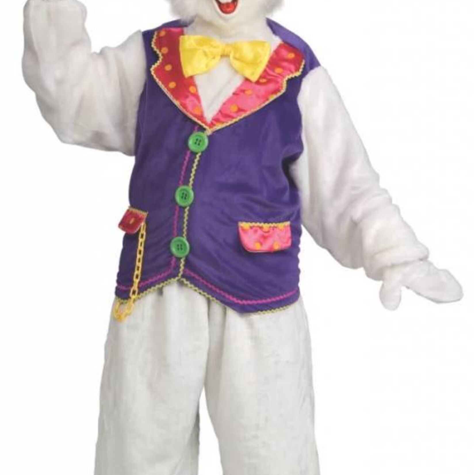 Bunny Costume White & Blue One Size