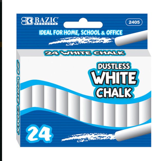 Dustless White Chalk Samaroo's Limited
