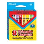 Bazic 8 Color Premium Quality Super Jumbo Crayon