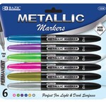 Metallic Markers 6ct