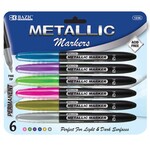 Metallic Markers 6ct