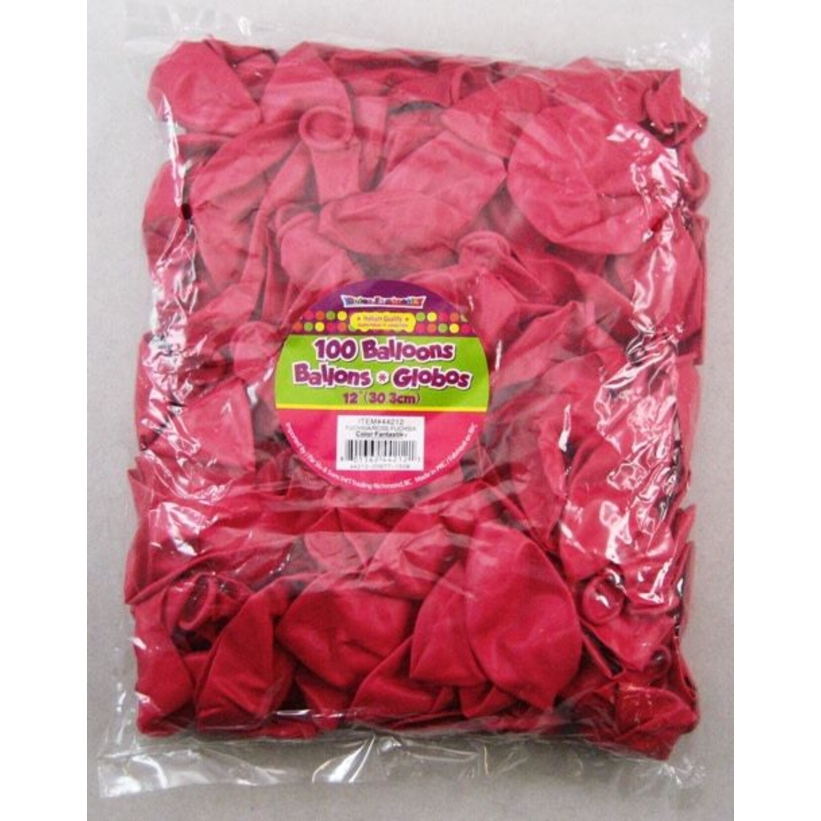 Color Fantastik Helium Premium Bulk Balloons (100 Pcs)