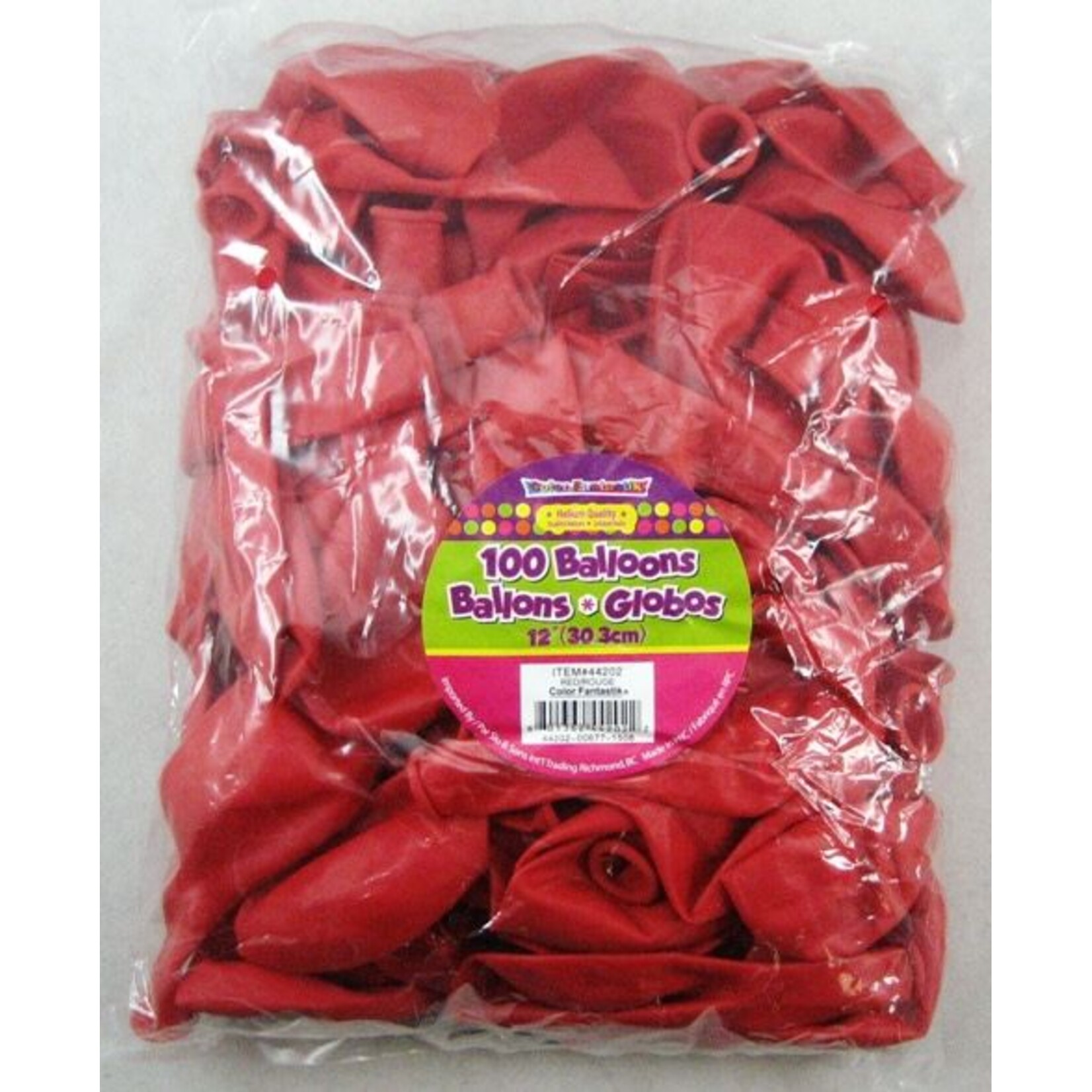 Color Fantastik Helium Premium Bulk Balloons (100 Pcs)
