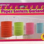 Paper Lantern Garland 8Ft