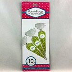 Favor Bags With Labels (Cone Shape)