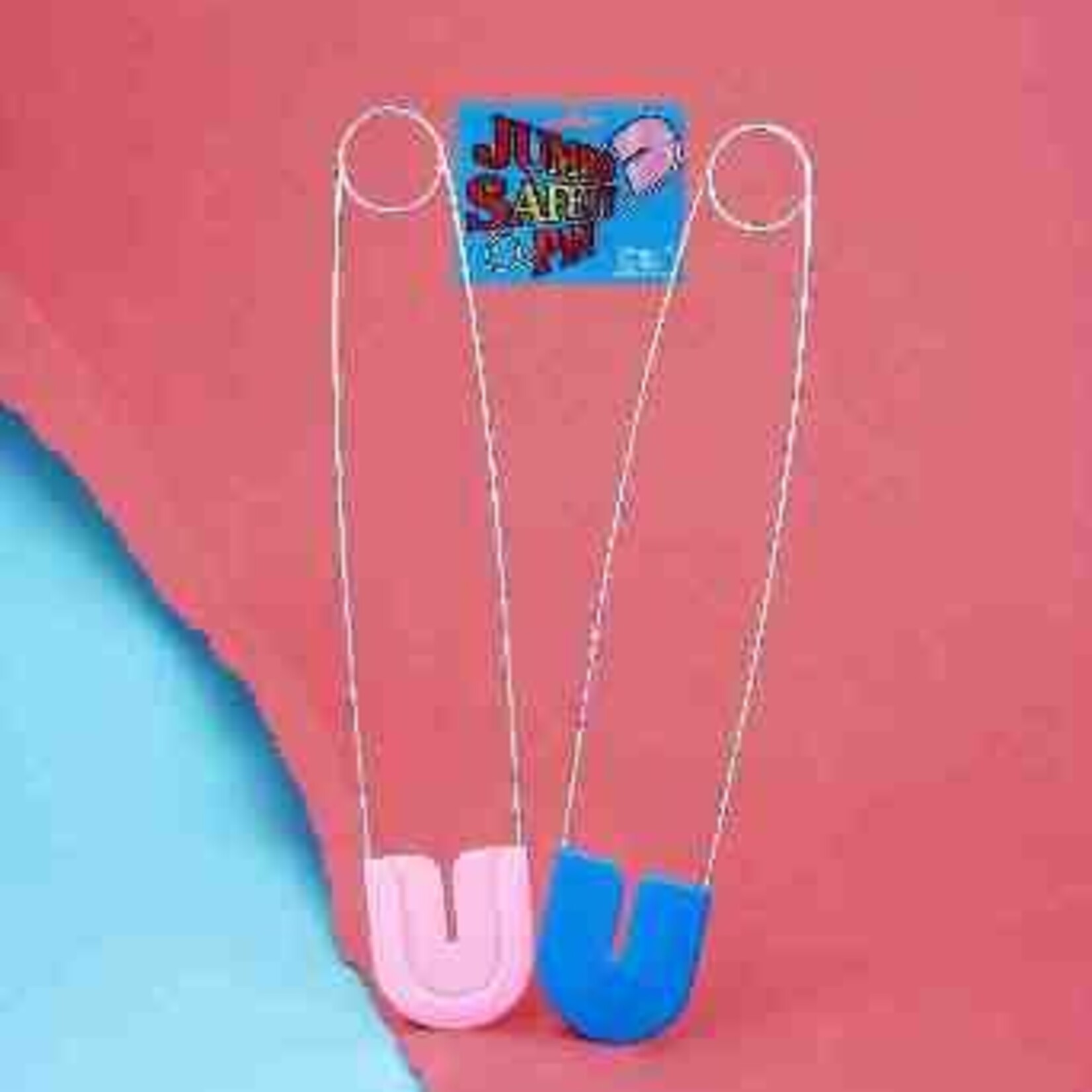 Jumbo Baby Safety Pin Blue