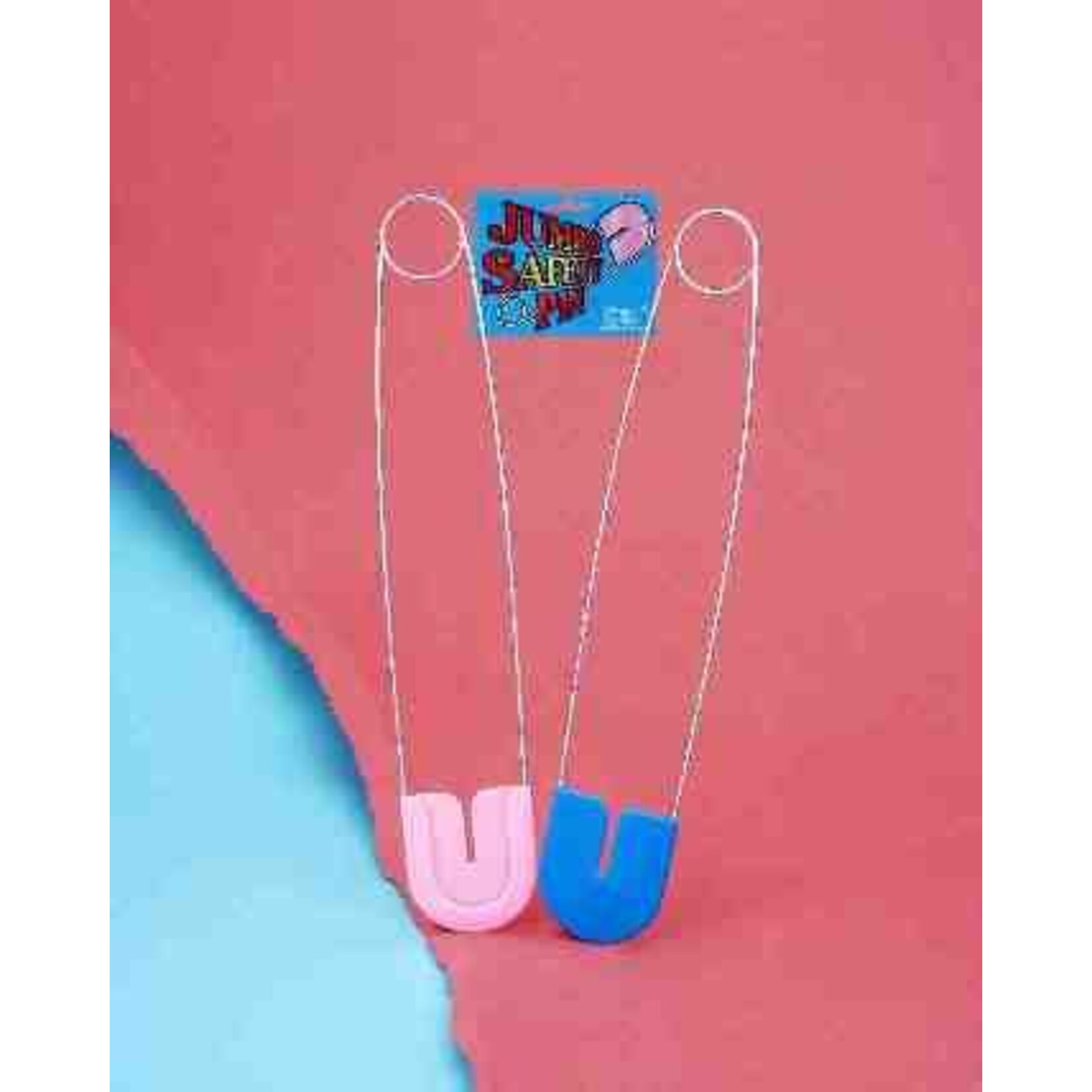 Jumbo Baby Safety Pin Blue