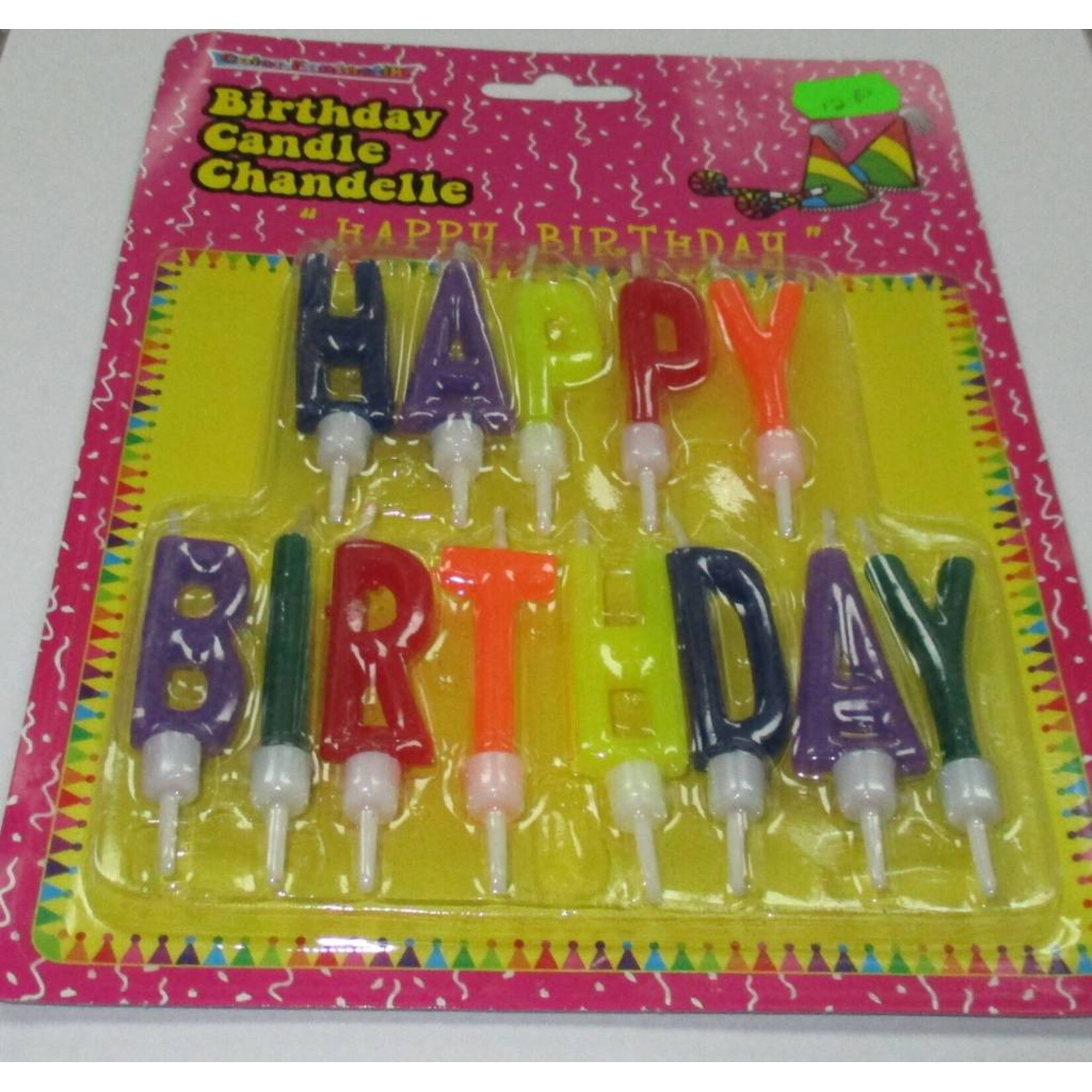 Happy Birthday Candle Chandelle