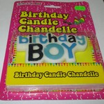 Birthday Candle Chandelle Birthday Boy