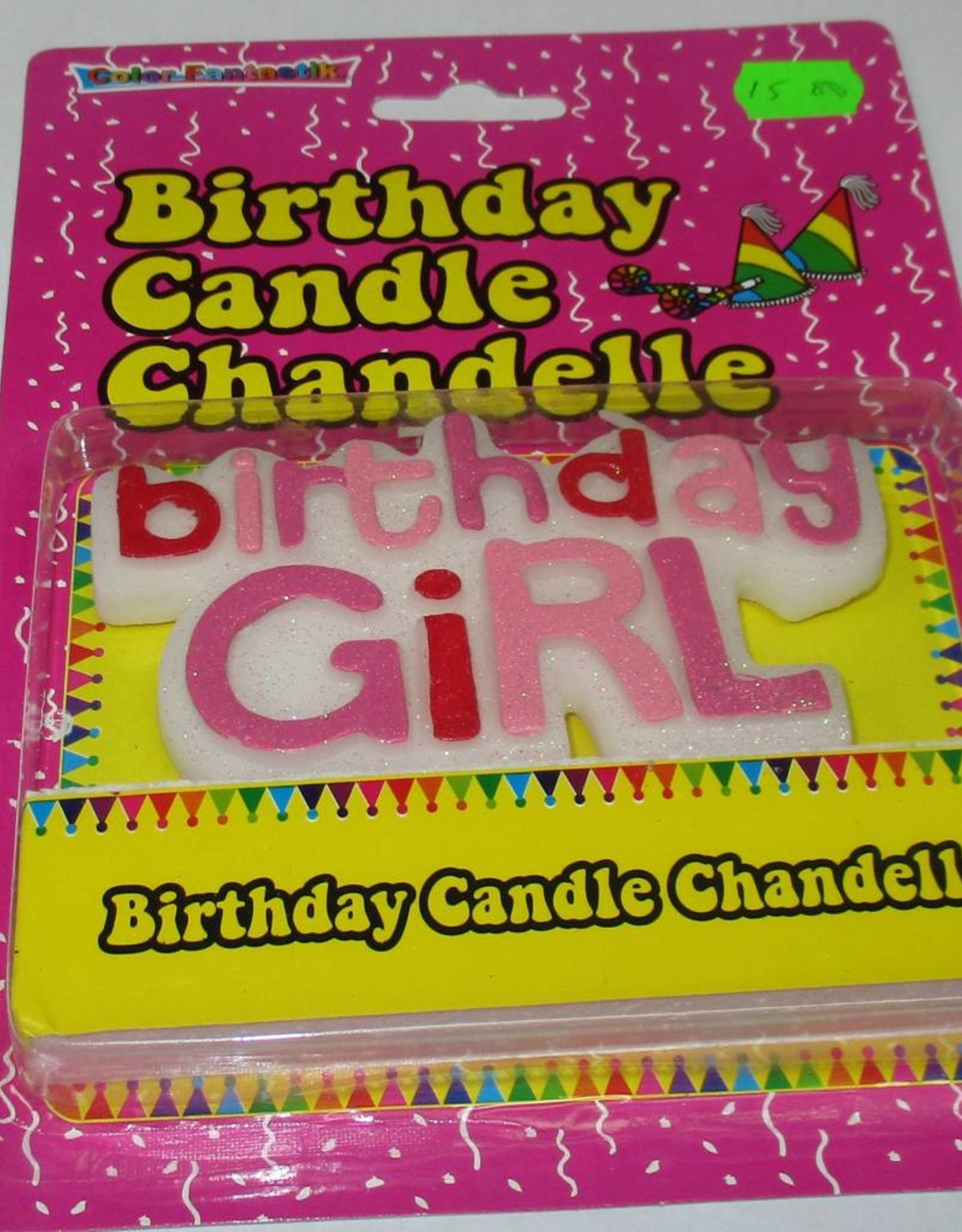 Birthday Candle Chandelle Birthday Girl Samaroo's Limited