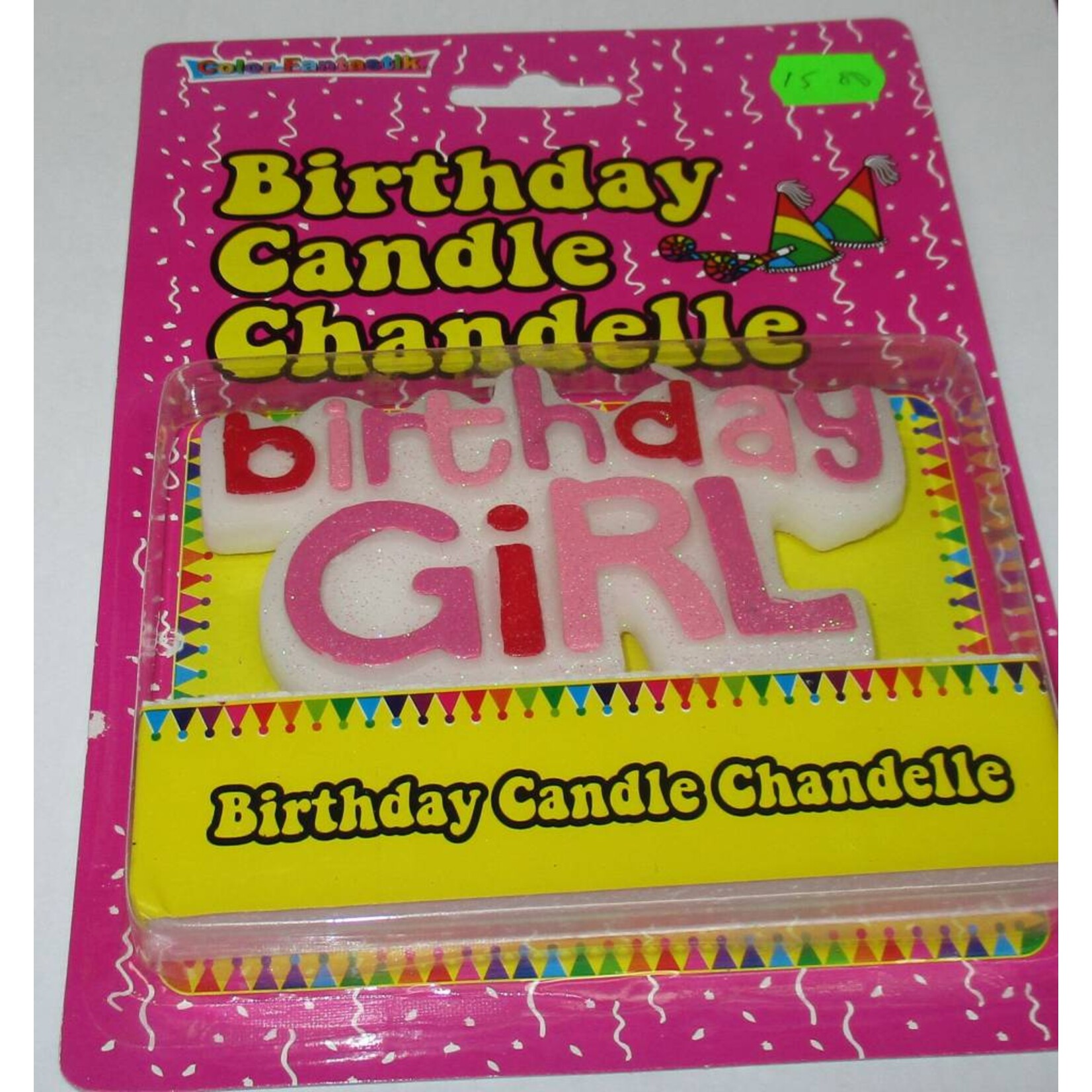 Birthday Candle Chandelle Birthday Girl