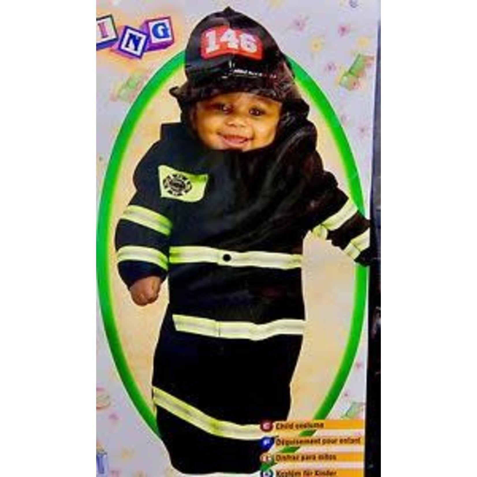 Firefighter Costume - Newborn