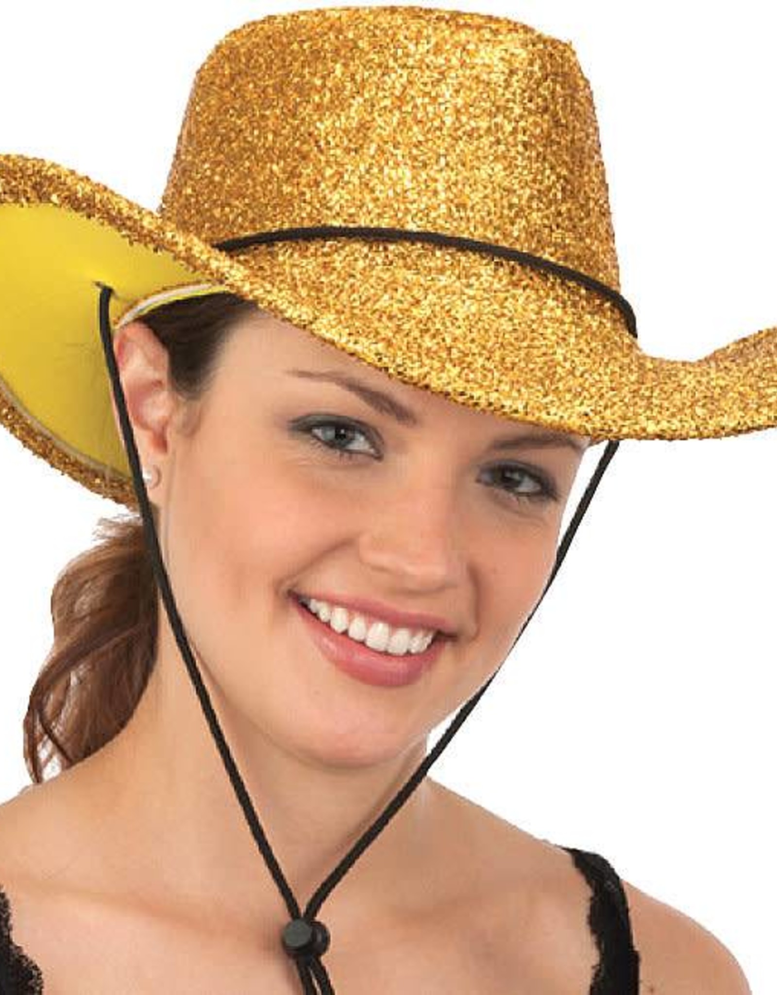Glitter Cowboy Hat Gold - Samaroo's Limited