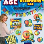 Customize  Stick On Birthday Set - Banner/Sign/Cut Outs
