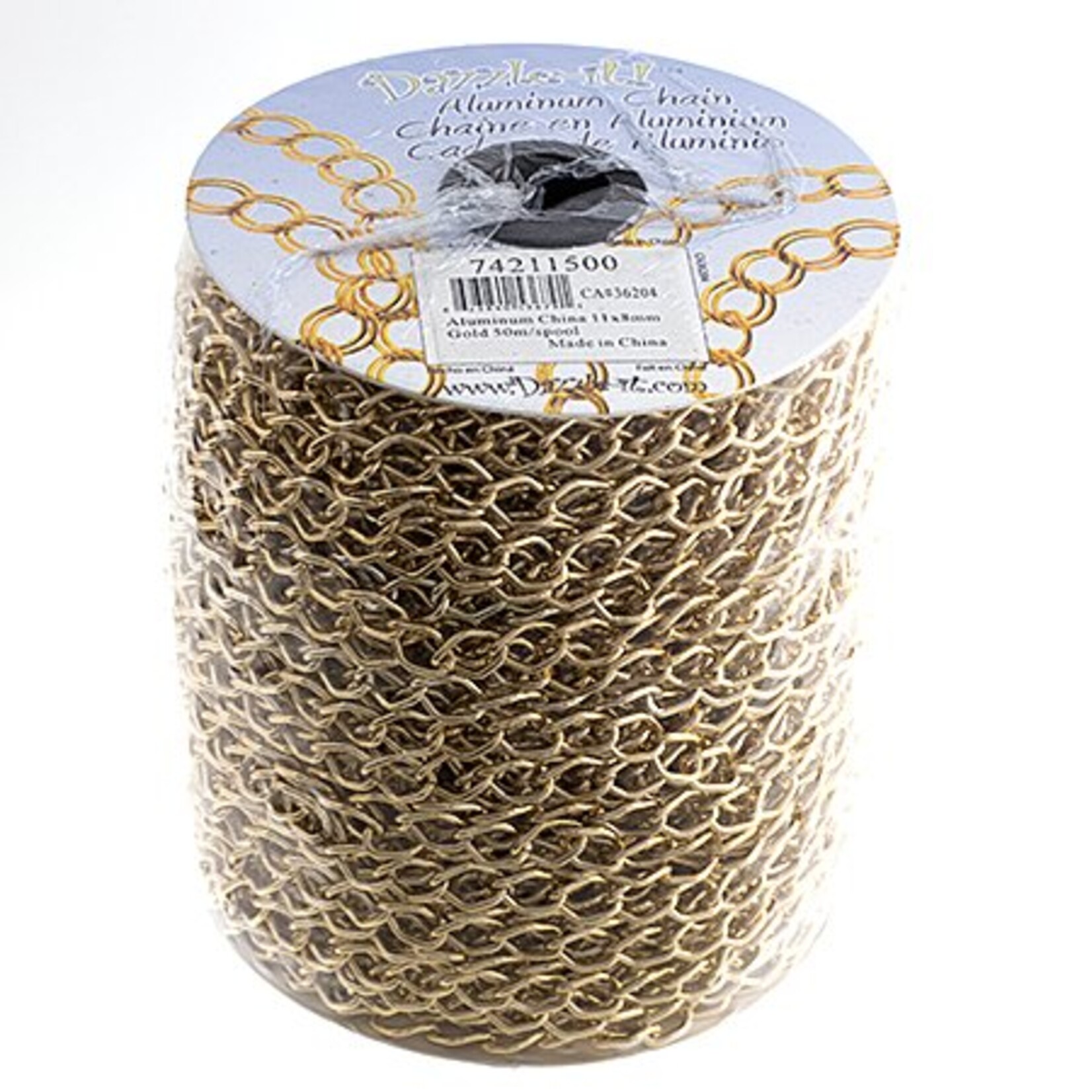 Aluminum Chain 11 x 8mm 50M/Spool