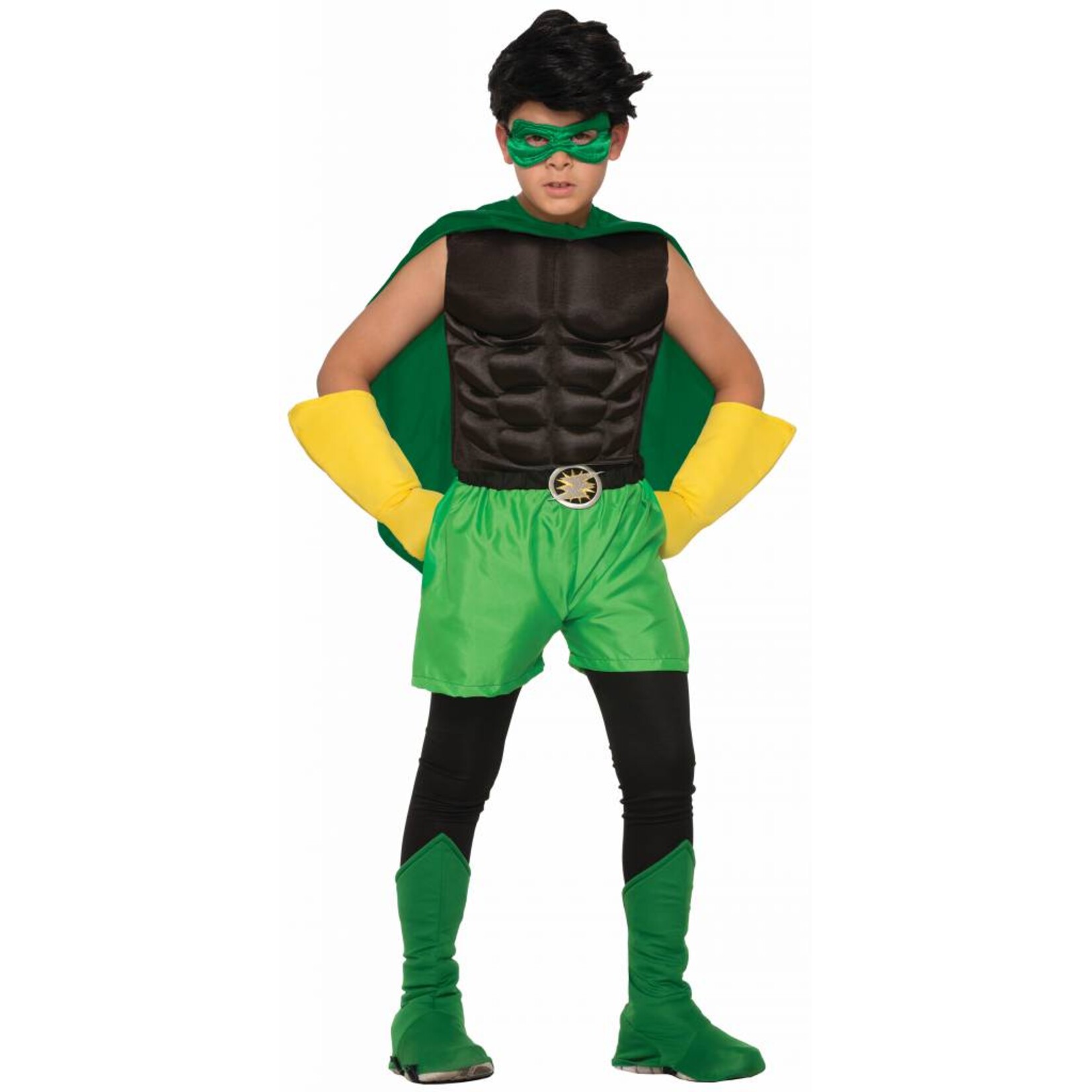 Child Hero Muscle Chest