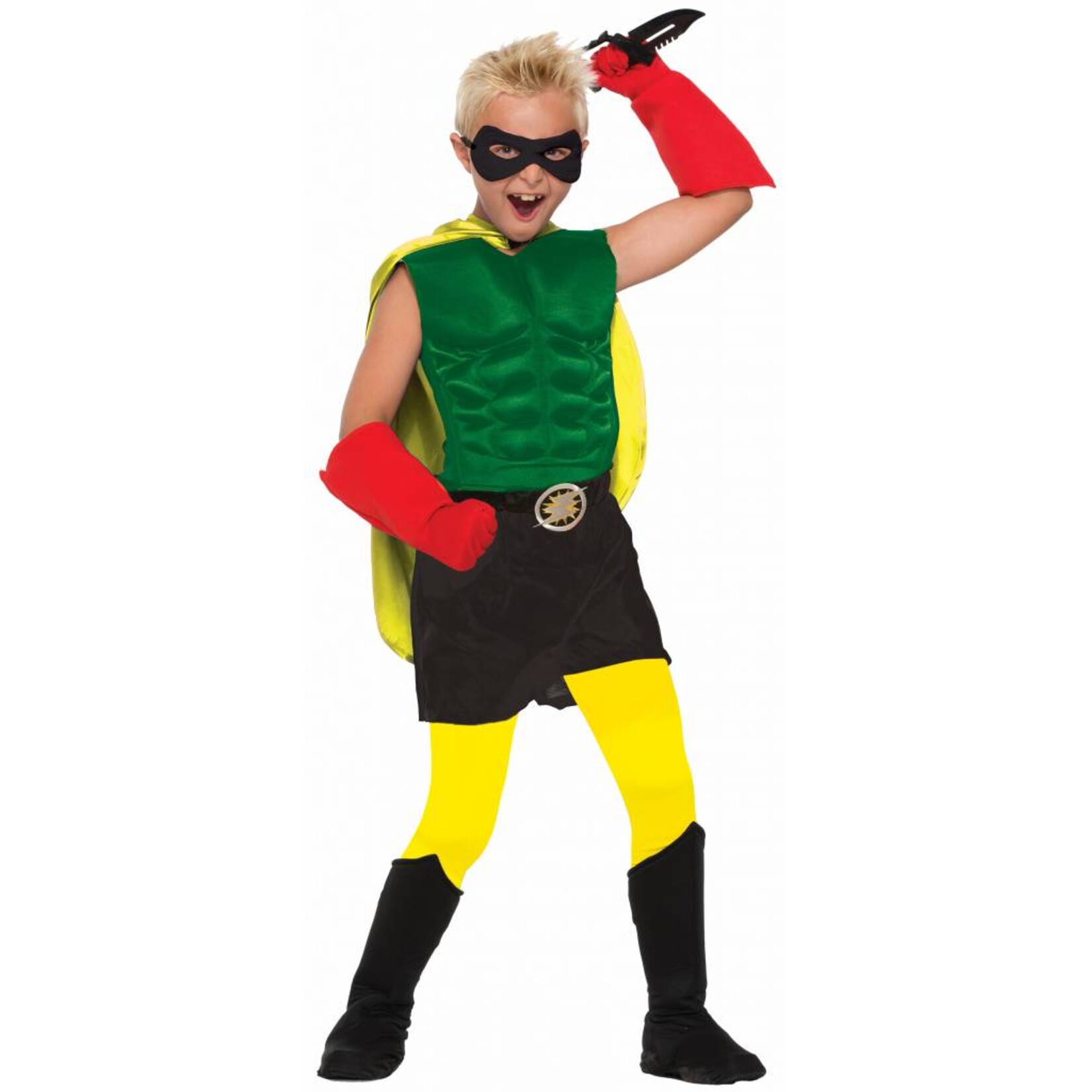 Child Hero Muscle Chest