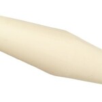 Plastic Hairbonepipes 2" Ivory  (225Gm) 12 Pcs