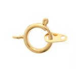 Spring Rings 12Mm Gold(100 Pieces)