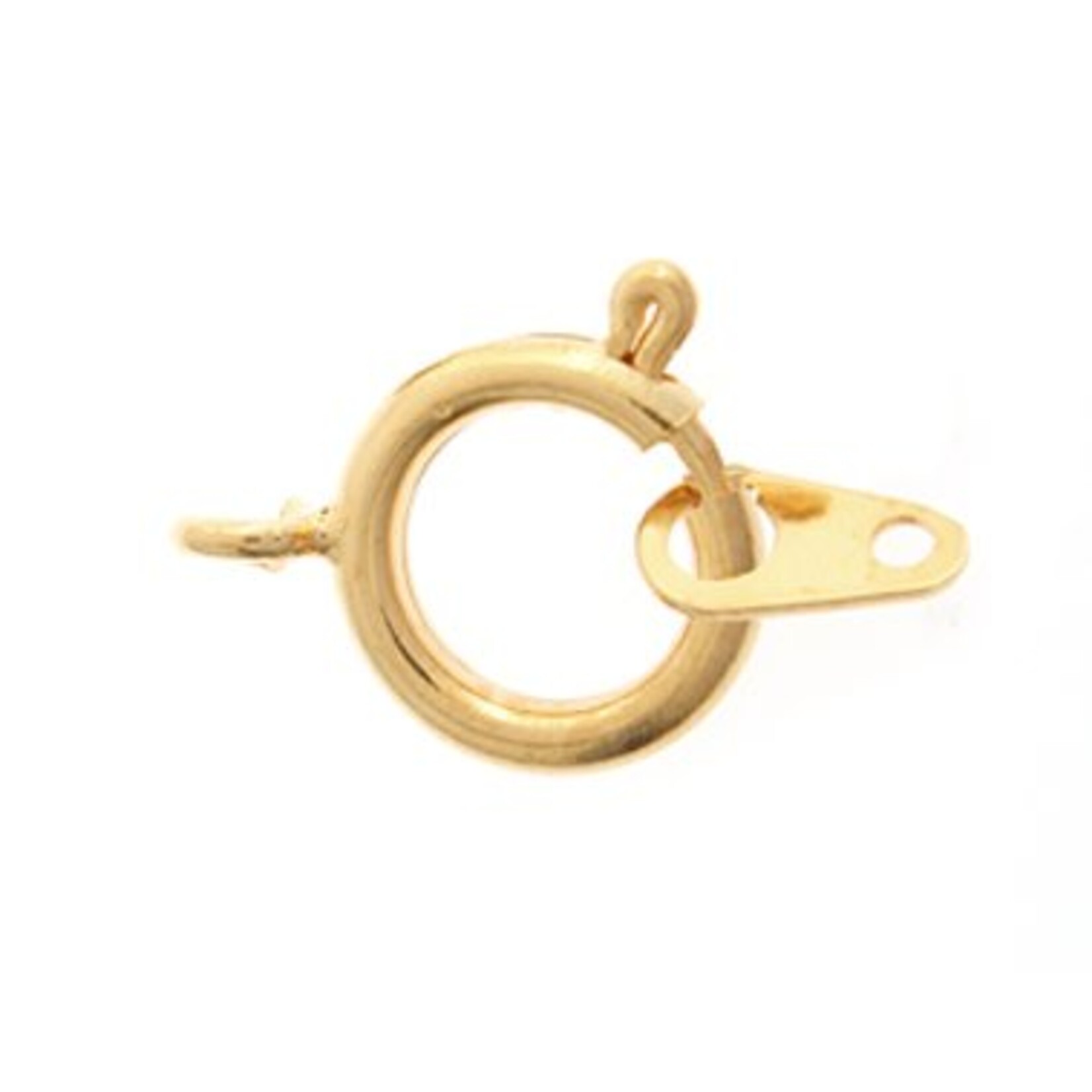 Spring Rings 12Mm Gold(100 Pieces)