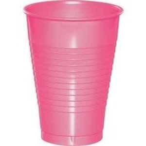 TOC CUP PL 16OZ CANDY PINK 20CT