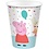 Amscan CUP9 OZ PEPPA PIG PARTY