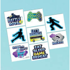 Amscan BATTLE ROYAL TATTOOS ID