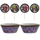 MARVEL AVENGERS CUPCAKE SET