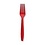 TOC PRM PLST FORK CLASSIC RED 24CT