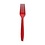 TOC PRM PLST FORK CLASSIC RED 24CT