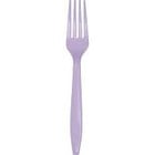 TOC PRM PLST LUSC LAVENDER FORKS 24CT