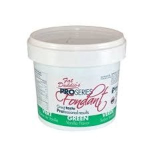 FAT DADDIO'S FONDANT GREEN, 8 OZ VANILLA FLAVOR