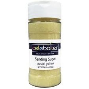 CK PRODUCTS CELEBAKES SANDING SUGAR PASTEL YEL