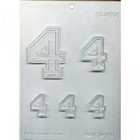 CK PRODUCTS COLLIGIATE NUMBER "4" CHOC MOLD 90-14314
