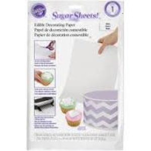 Wilton WHITE SUGAR  SHEETS