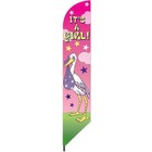 Forum Novelties IT'S A GIRL PENNANT FLAG