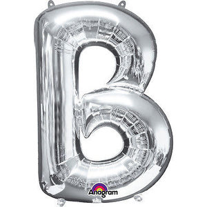 Anagram 16IN LETTER B SILVER - PKG