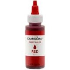 Chef Master CM  RED CANDY CLR 2.3OZ