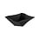 PARTY ESSENTIALS 161 SQ TWISTED BOWL BLACK