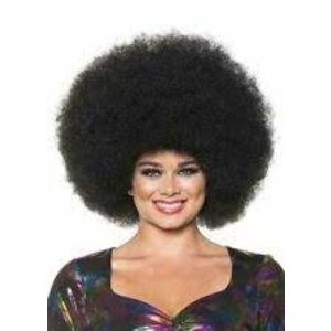 UNDERWRAPS JUMBO AFRO WIG - BLACK