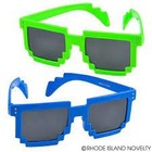 Rhode Island Novelty PIXELATED SUNGLASSES