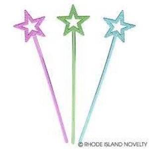 Rhode Island Novelty 14.5IN METALLIC STAR WAND