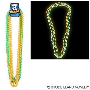 Rhode Island Novelty 33IN GLOW IN THE DARK BEADS