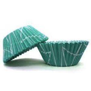 Celebakes CELEBAKES BKE CUP TRIANGLE TEAL 50CT