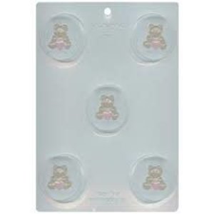 CK PRODUCTS COOKIE MOLD RND BEAR 90-16006