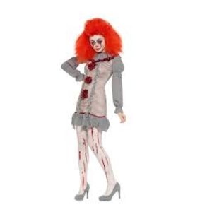 Smiffys VINTAGE CLOWN LADY M